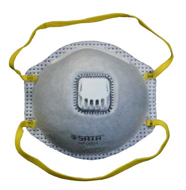世达HF0901  防油性颗粒物KN95活性炭杯型口罩