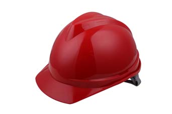 世达TF0101R    V顶标准型安全帽-红色