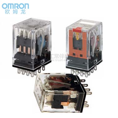 OMRON欧姆龙MY4H AC100/110微型功率继电器
