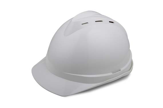 世达TF0202W    V顶ABS透气安全帽-白色