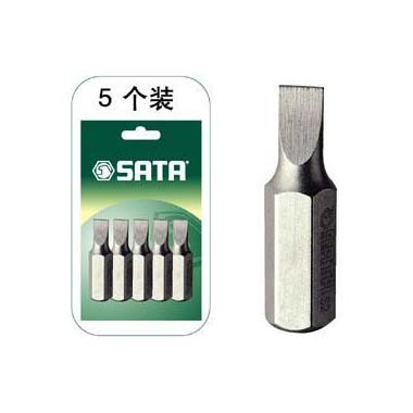 世达工具59413 5件套8MM系列30MM长一字旋具头6.5MM