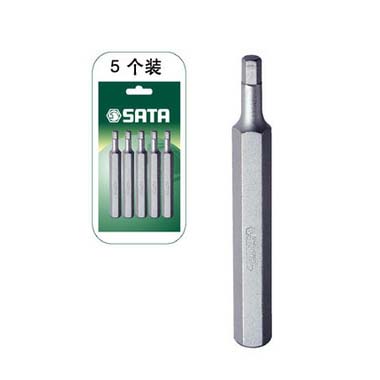 世达工具59572 5件套8MM系列70MM长六角旋具头5MM