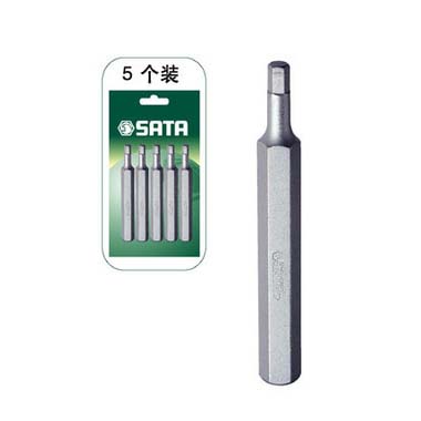 世达工具59573 5件套8MM系列70MM长六角旋具头6MM