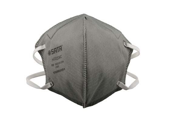 世达HF0204C  头戴式KN95活性炭折叠口罩