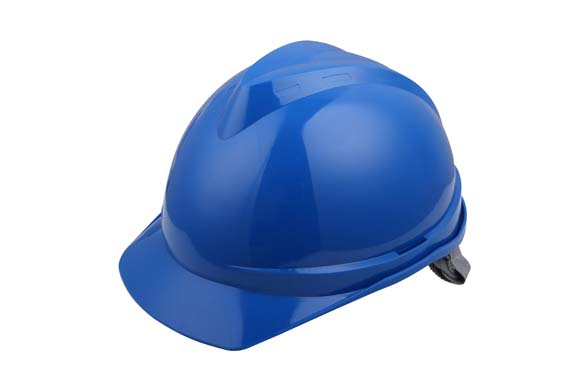 世达TF0201B    V顶ABS标准安全帽-蓝色