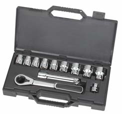 世达工具09133  12件30MM系列穿透式套筒组套