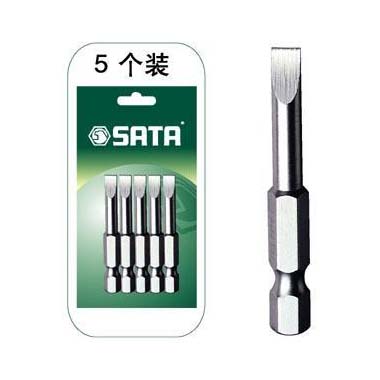 世达工具59316 5件套6.3MM系列50MM长一字旋具头5.5MM