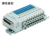 SMC电磁阀SJ2000/30004通电磁阀／盒型集装式