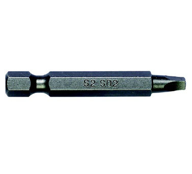 STANLEY史丹利工具 6.3MM系列50mm长方头旋具头