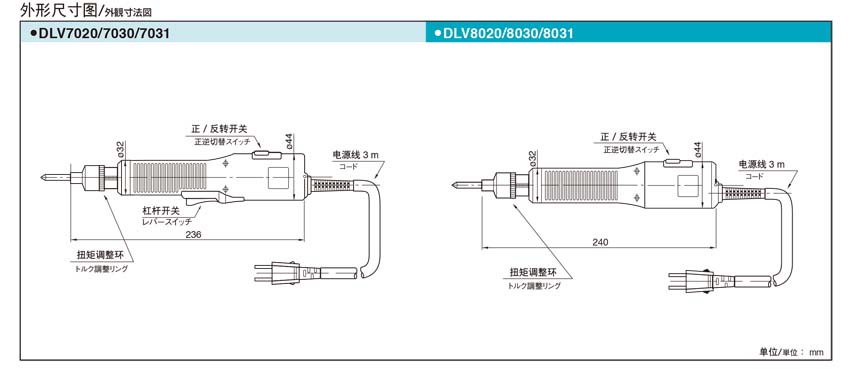 NITTO日东电动螺丝刀DLV8000